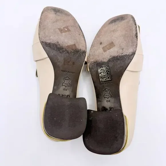 Tory Burch Multi Logo Kiltie Loafer Pumps (Size 6) - Picture 15 of 16